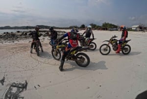 Lombok Dirt Bike : Through Cliffs, Beaches, Hill With Sunset