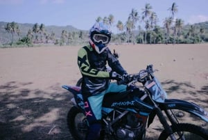 Lombok Dirt Bike : Through Cliffs, Beaches, Hill With Sunset