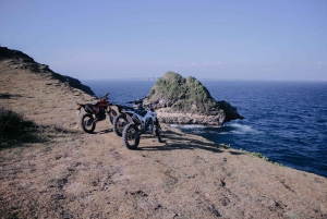 Lombok Dirt Bike : Through Cliffs, Beaches, Hill With Sunset