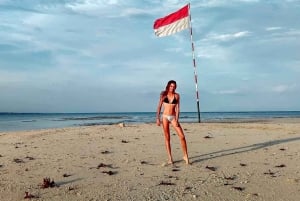 Lombok: viagem de 1 dia inteiro de barco para 3 Pink Beach e 3 Gili