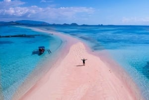 Lombok: escursione in barca a vela di un'intera giornata a 3 Pink Beach e 3 Gili