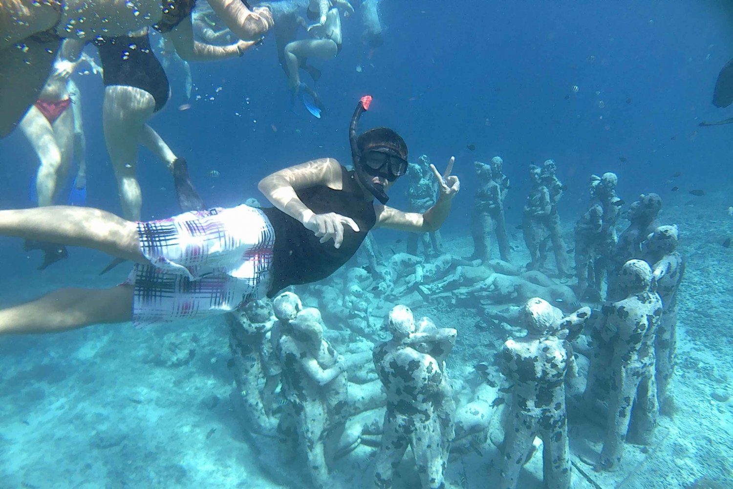 Lombok: Gili Trawangan, Meno, Excursión de snorkel en el aire incl.Almuerzo