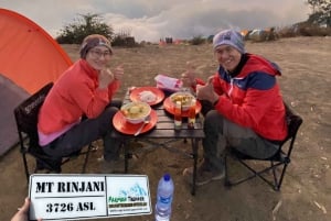 Lombok: Excursión de 2 días al Monte Rinjani con alojamiento