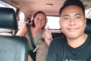 Lombok: Upphämtning från hamn/flygplats + vattenfallstur + avlämning vid hotell