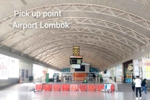 Lombok: Upphämtning från hamn/flygplats + vattenfallstur + avlämning vid hotell