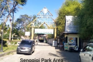 Lombok: Upphämtning från hamn/flygplats + vattenfallstur + avlämning vid hotell