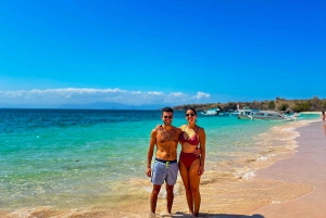 Excursión en barco por la Playa Rosa de Lombok : Snorkel y relax