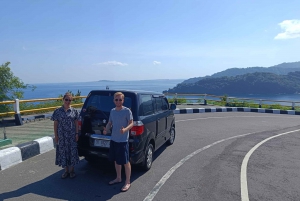 Lombok: Yksityinen autokuljetus lentokentälle, hotelliin, satamaan/satamaan.