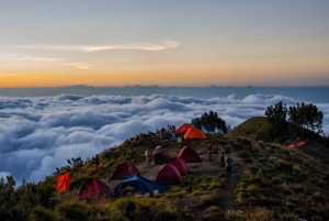 Lombok : Öppen resa Rinjani Summit Trek med alternativ