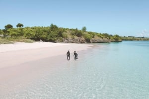 Lombok : visite privée de la plage rose et plongée avec tuba à Gili avec GoPro