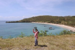 Lombok : visite privée de la plage rose et plongée avec tuba à Gili avec GoPro