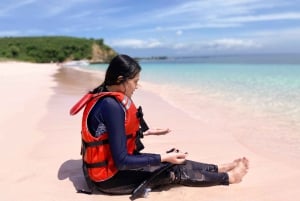 Lombok: Prywatna wycieczka na różową plażę i snorkeling + fotograf