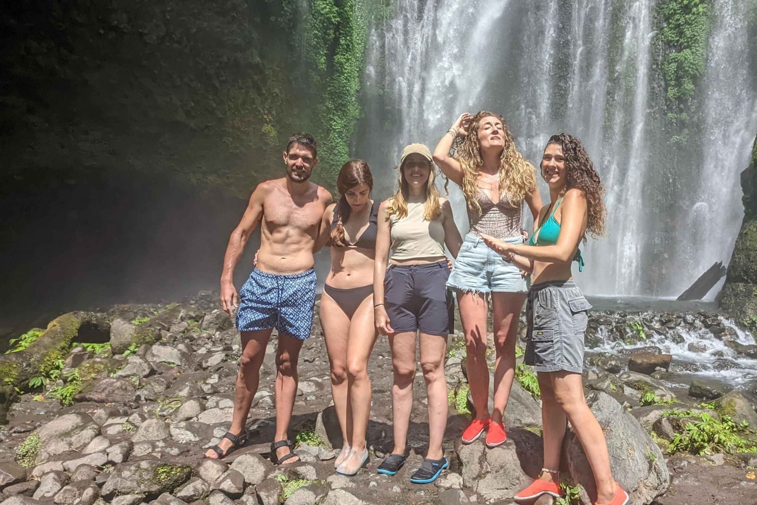 Lombok: Prywatna wycieczka Sendang Gile, wodospad Tiu Kelep