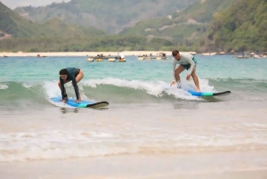 Visite privée de Lombok : Surf, exploration de la plage sud et coucher de soleil