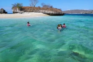 Lombok : Sand island, gili petelu, gili gambir & pink beach