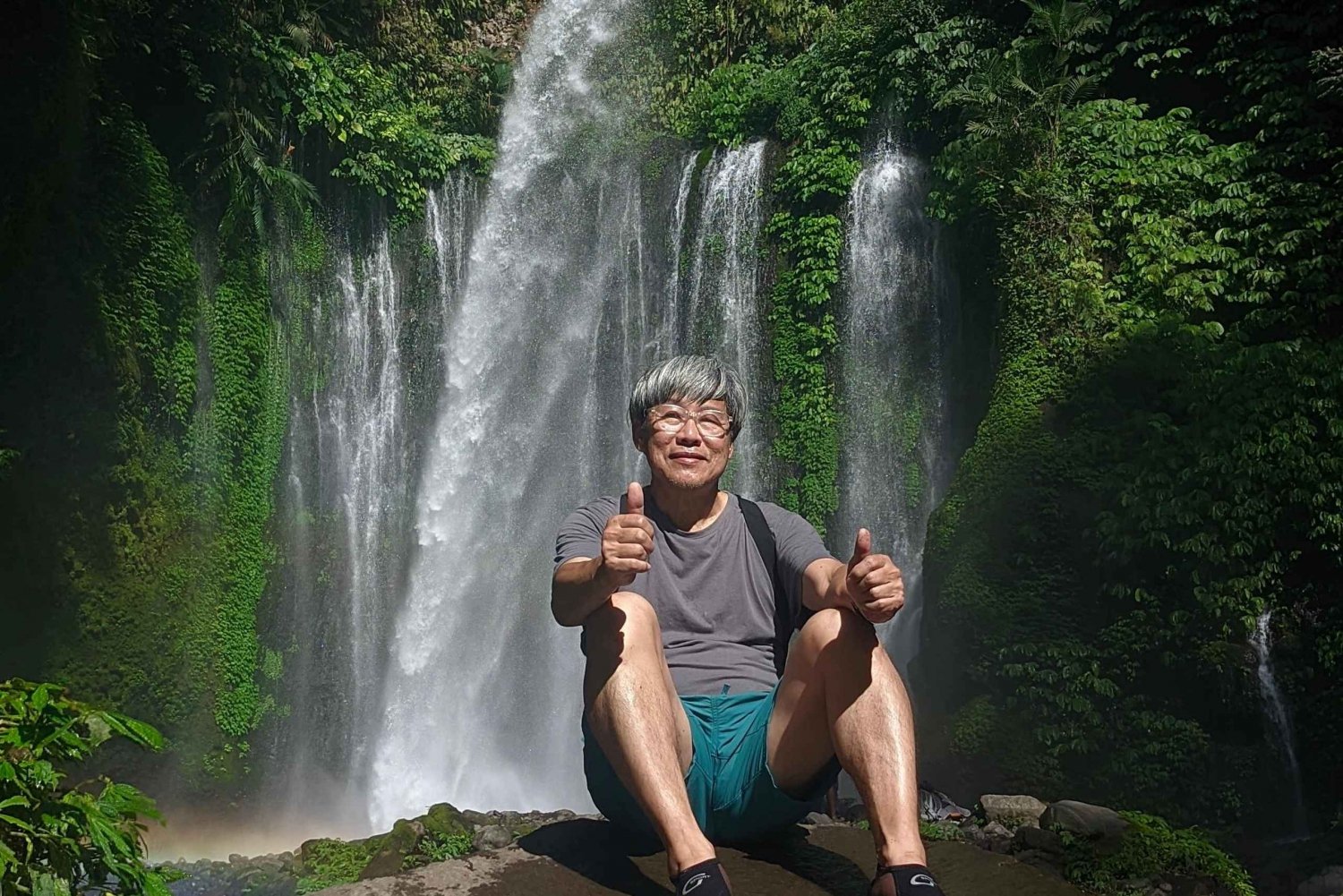 Lombok : Circuit des chutes d'eau de Sendang Gile et Tiu Kelep