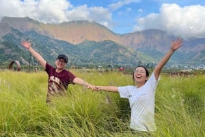 Excursão de 1 dia às cachoeiras e vistas das montanhas de Lombok
