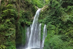 Excursão de 1 dia às cachoeiras e vistas das montanhas de Lombok