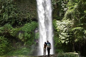 Excursão de 1 dia às cachoeiras e vistas das montanhas de Lombok