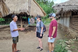 Lombok: Fosser, Sasak-landsbyen, rismark og Selong Hill
