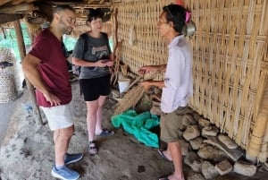 Lombok: Fosser, Sasak-landsbyen, rismark og Selong Hill