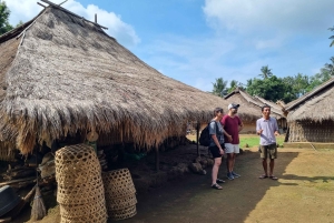 Lombok: Fosser, Sasak-landsbyen, rismark og Selong Hill