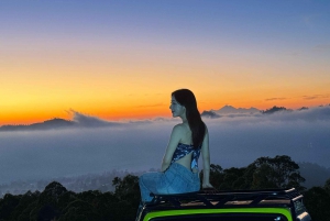 Mount Batur solopgang med 4WD Jeep Classic