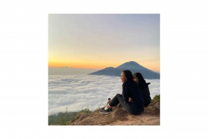 Randonnée au lever du soleil sur le mont Batur avec un guide de la région