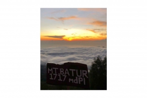 Zonsopgangwandeling op de berg Batur met lokale gids