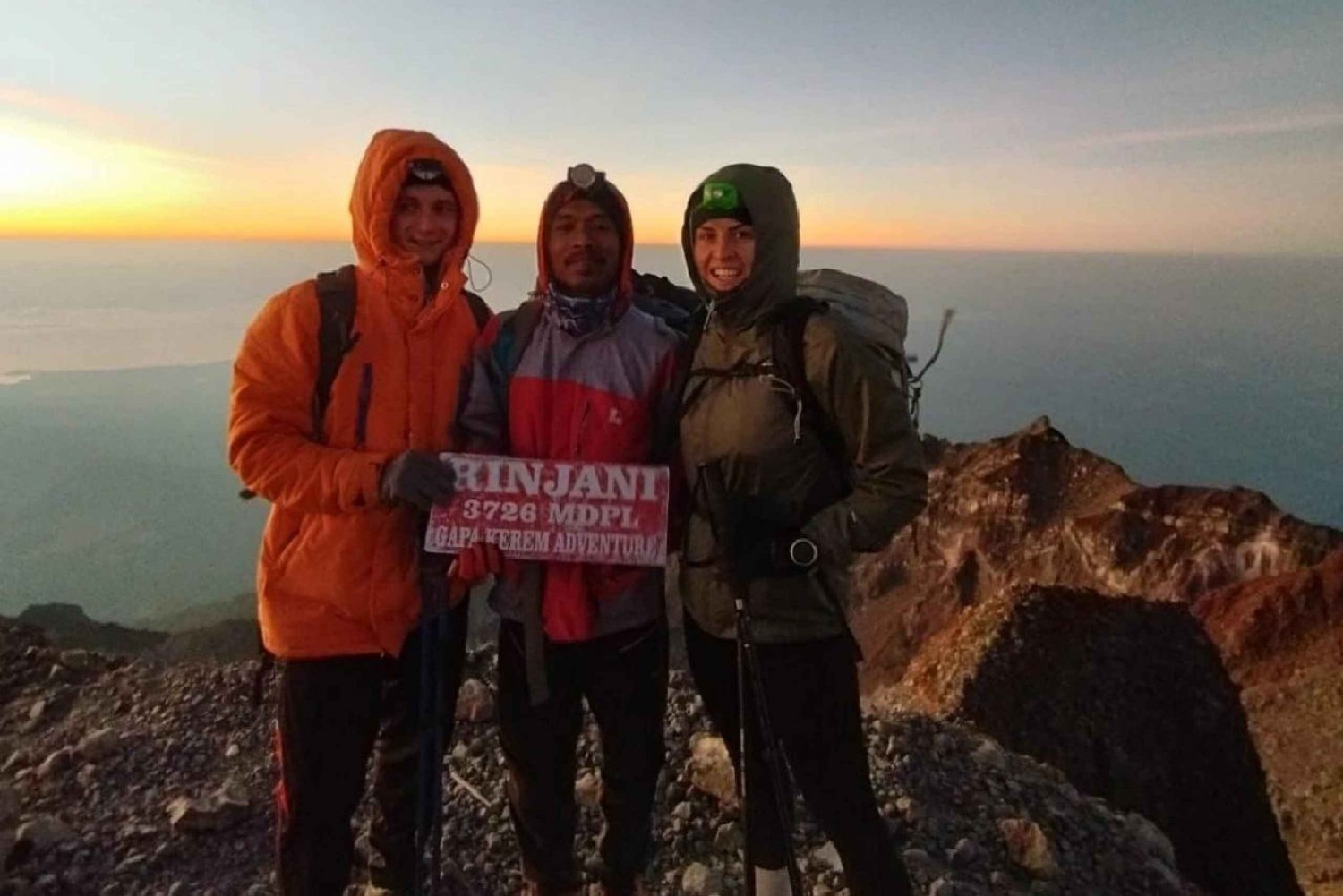 Mount Rinjani 2-dages trek til Senaru-kraterkanten