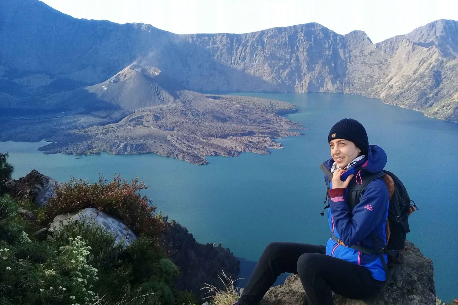 Trekking de 2 dias no Monte Rinjani até à Cratera de Senaru