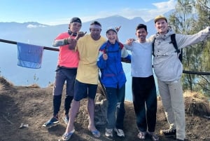 Trek de 2 jours au Mont Rinjani jusqu'au bord du cratère de Senaru