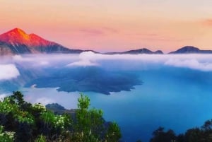 mount rinjani 2 dagar 1 natt senaru krater gå med i grupp