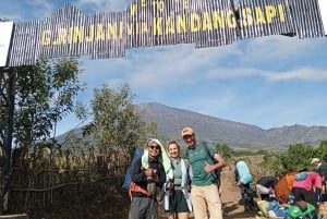 Trekking na górę Rinjani na 3-dniowy, 2-dniowy i 1-dniowy Senaru Rim