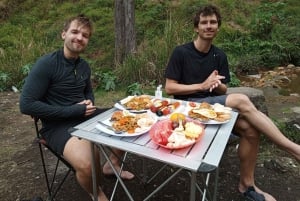 Trekking na górę Rinjani na 3-dniowy, 2-dniowy i 1-dniowy Senaru Rim