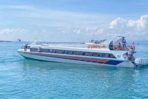 Nusa Penida: Schnellboot nach/von Gili Air, Trawangan, Lombok