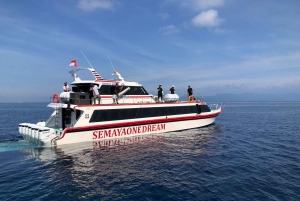 Nusa Penida: Gili Trawangan, Gili Air, Lombok pikaveneellä.