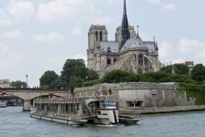 Paris: 1-Hour Sightseeing Cruise and Bistro Lunch