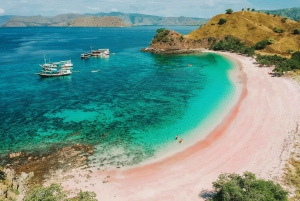 Pink Beach and Southeast Gili Islands Full Day Private Tour