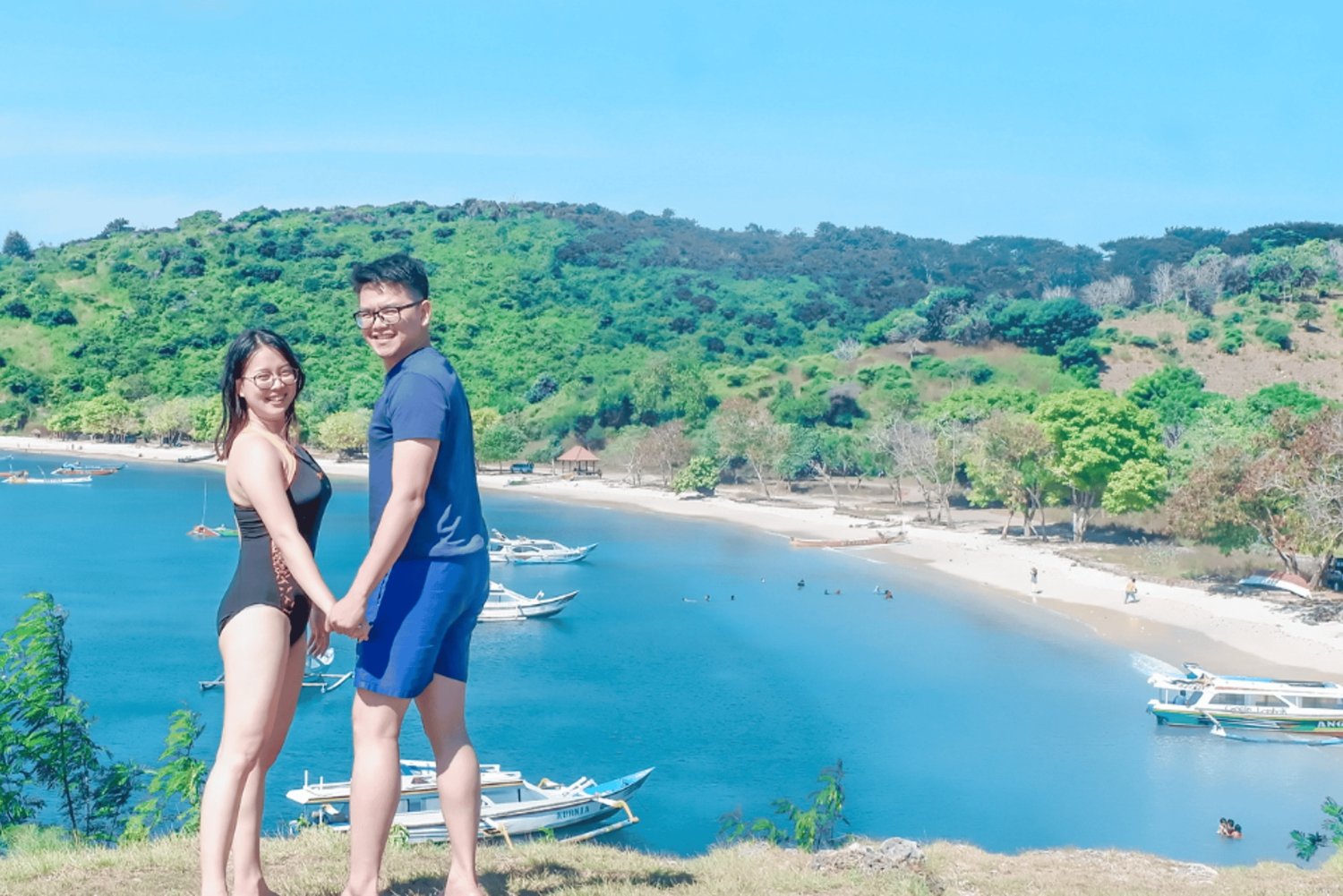 Privater Tagestour zum Pink Beach und zu den südöstlichen Gili-Inseln