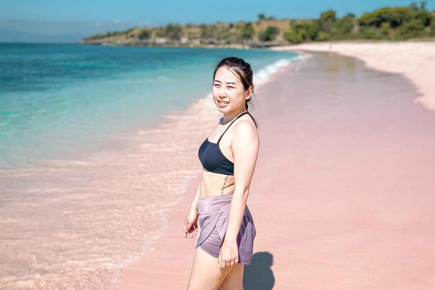 Pink Beach Lombok/Ona dagsudflugt