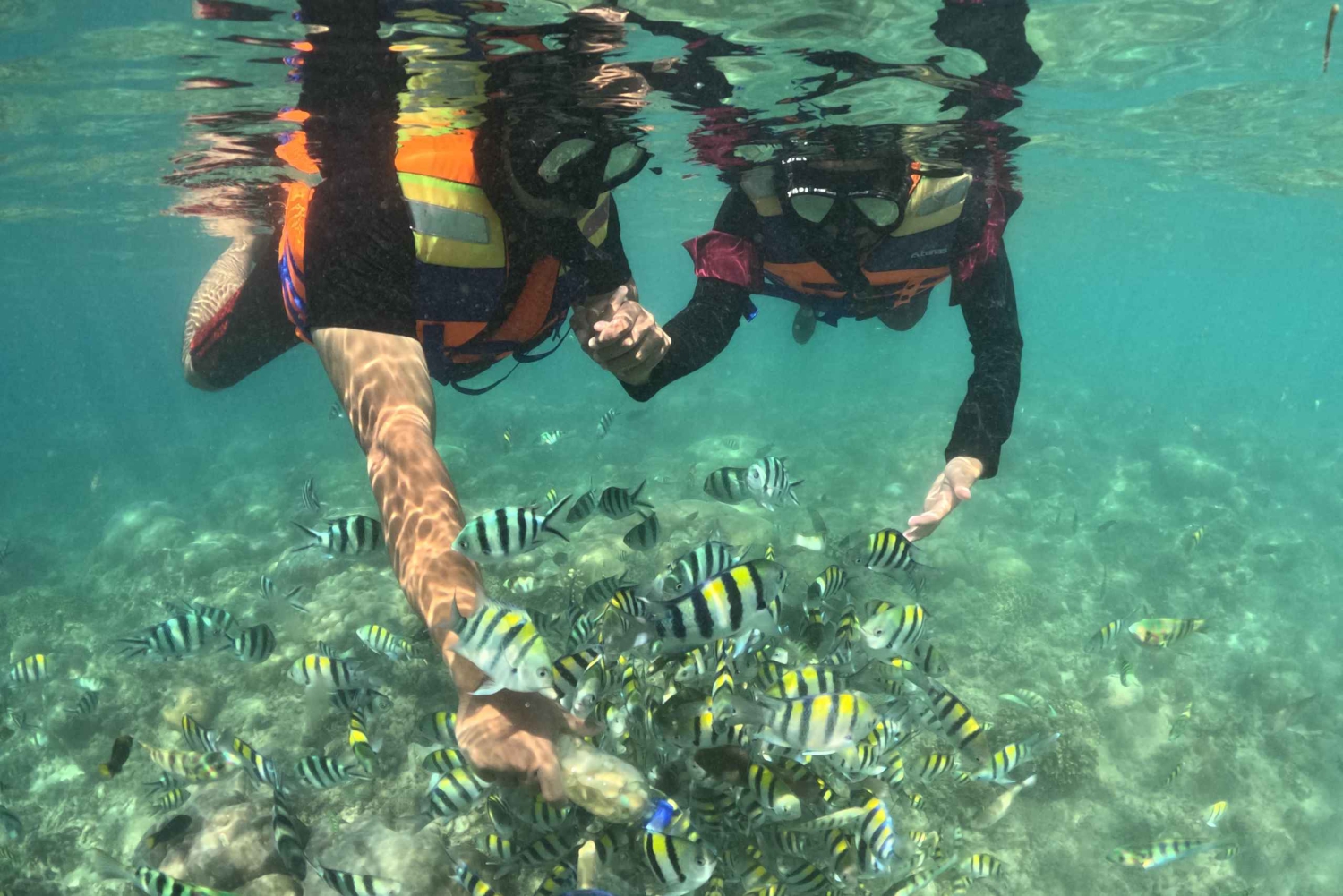 Passeio privado de jet ski e snorkeling às ilhas secretas de Lombok