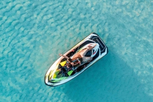 Passeio privado de jet ski e snorkeling às ilhas secretas de Lombok