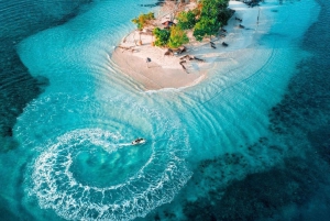 Passeio privado de jet ski e snorkeling às ilhas secretas de Lombok