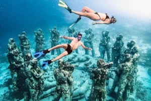 Gili Trawangan: Snorkling, svømming med skilpadde og statue