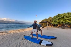 Gili Trawangan: Lekcje surfingu dla początkujących lub średnio zaawansowanych