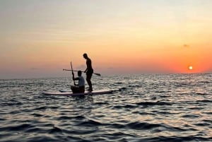 Sonnenaufgang Stand Up Paddle Board mit DRONE SHOOT