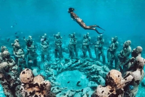 Snorkling vid solnedgången privat