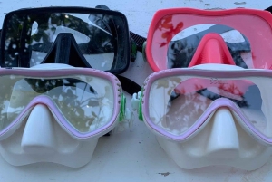 Snorkling ved solnedgang privat