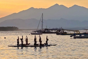 Gili Trawangan : Sup Yoga Solnedgång och soluppgång